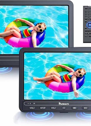 Dvd-проигрыватель с дополнительным монитором 2500 mah 10,5 дюймов naviskauto bn1204b-n автомобильный dvd-проигрыватель