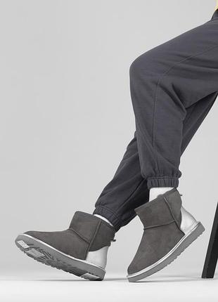 Жіночі ugg mini grey chromium 37