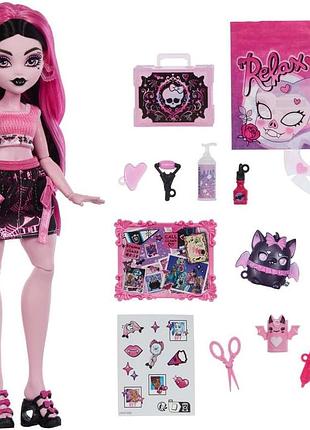 Лялька monster high self-scare secrets draculaura монстер хай дракулаура секрети догляду
