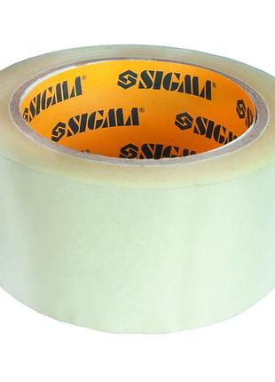 Скотч прозрачный 45мм×100м 42мкм sigma (8401231)
