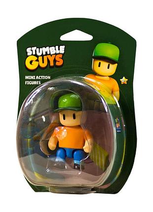 Ігрова колекційна фігурка з артикуляцією stumble guys - містер стамбл (7,5 cm)