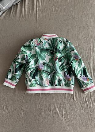 Светр для дівчинки h&m з квітковим принтом 6