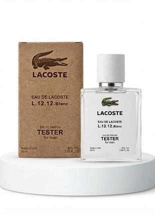 Blanc pure lacoste eau de l.12.12 духи мужские 60 мл