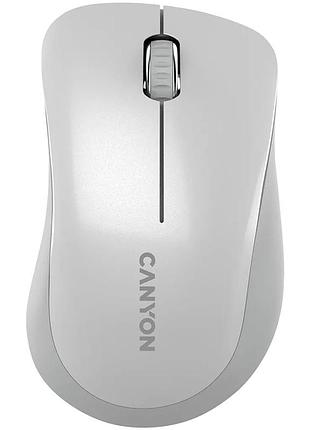 Миша комп'ютерна бездротова canyon cne-cmsw11pw pearl white біла 5231179
