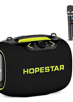 Бездротова bluetooth колонка hopestar partybox, 120 вт із двома мікрофонами
