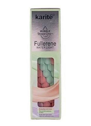 Выравнивающая база под макияж с фуллереном fullerene water light bubble tricolor cream 40 ml