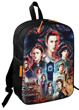 Рюкзак школьный детский очень странные дела / stranger things 36х27 см подростковый для мальчика, девочки (4070)