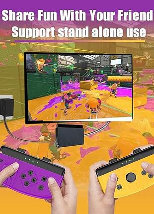 Беспроводные контроллеры wireless game controller for joy-pad (l)/(r) джойстики для игровой консоли switch 3