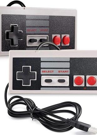 2 шт. usb-контролер innext usb controller комплект класичних контролерів для пк, ретро-геймпад