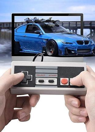 2 шт. usb-контроллер innext usb controller комплект классических контроллеров для пк, ретро-геймпад 3