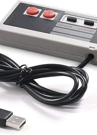 2 шт. usb-контроллер innext usb controller комплект классических контроллеров для пк, ретро-геймпад 6