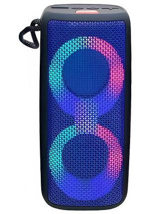 Портативна бездротова колонка bluetooth nb-041 компактна колонка з rgb