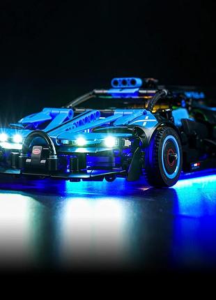 Комплект светодиодного освещения для lego lighting kit gc462 42162 освещение для конструктора bugatti