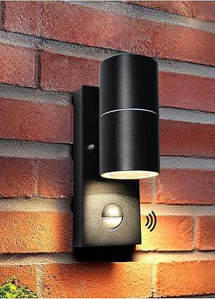 Настінний світлодіодний світильник 18 см lighting fixture with motion sensor 26bpir зовнішній led світильник із датчиком руху