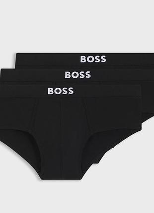 3 шт. чоловічі труси xs boss комплект оригінальної чоловічої бавовняної спідньої білизни