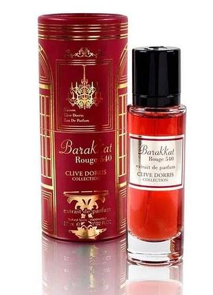 Clive dorris barakkat rouge 540 extrait de parfum 30ml