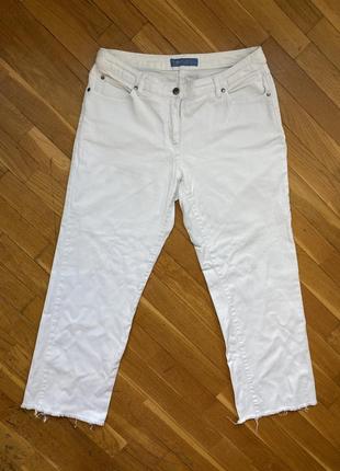 Трендовые плотные белые джинсы с необработанным краем arizona