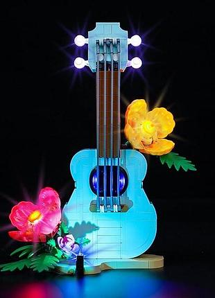 Світлодіодна підсвітка для лого lighting kit gc647 31156 комплект led-підсвітки для lego tropical ukulele