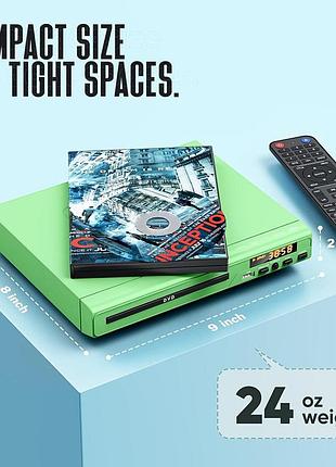Dvd проигрыватель electcom pro dvd player elc-1910 плеер для телевизоров с hdmi и rca с пультом дистанционного управления 3