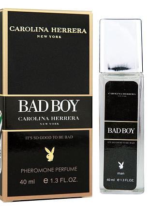 Carolina herrera bad boy pheromone parfum мужской 40 мл