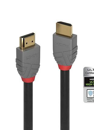 Кабель hdmi-hdmi 2 м lindy 36953 сверхскоростной универсальный кабель для высокопроизводительных соединений