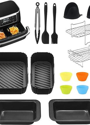 Силиконовые формы для аэрогриля philips airfryer 3000 mloqi набор аксессуаров для аэрофритюрницы