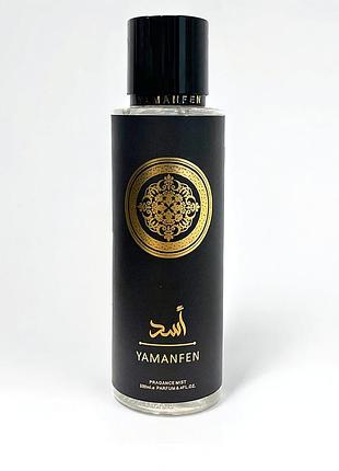 Парфумований спрей для тіла lattafa perfumes asad 250 ml