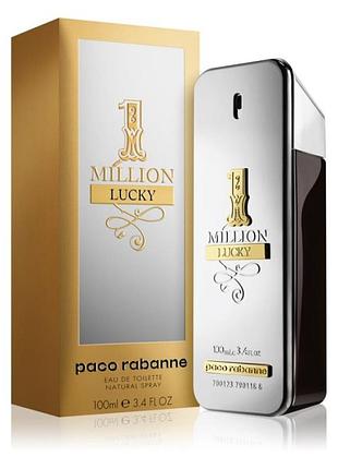 Paco rabanne 1 million lucky edt 100 ml (лиц.)