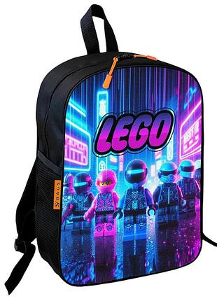 Рюкзак шкільний дитячий лего "lego" 36х27 см для хлопчика (01048)