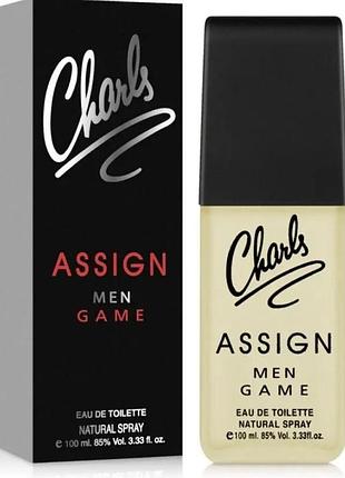 Charls assign game sterling parfums edt 100ml