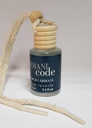 Ароматизатор в авто масляный giorgio armani code men 15ml