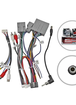 Перехідник живлення серії qiv з адаптером can-bus для ford qbr-w fd-1125 (дрот)