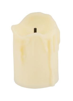 Светодиодная свеча (led), айвори, 5,1 см elisey