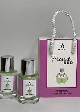 Cocolady present duo 035 chanel chance eau fraiche 2x30 ml