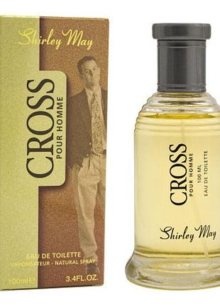 Чоловіча туалетна вода shirley may deluxe cross 100 мл