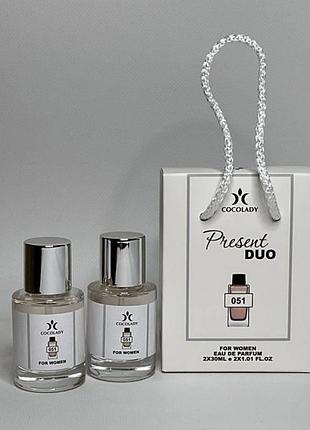 Cocolady present duo 051 dolce gabbana limperatrice 2x30 ml