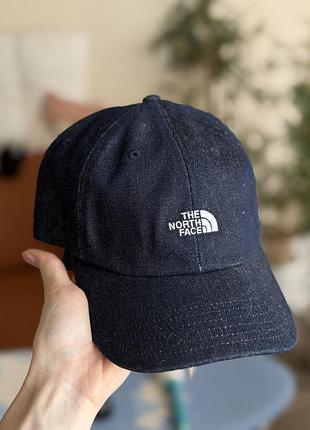 Бейсболка кепка джинсова унісекс | the north face