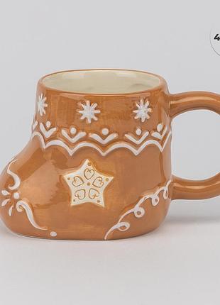 Кружка "пряничный башмачок", 400 мл elisey
