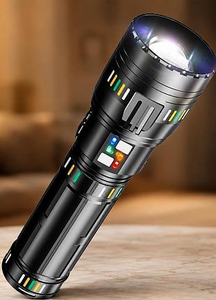 Ліхтарик ручний bl cb w518 / акумуляторний led ліхтар на usb