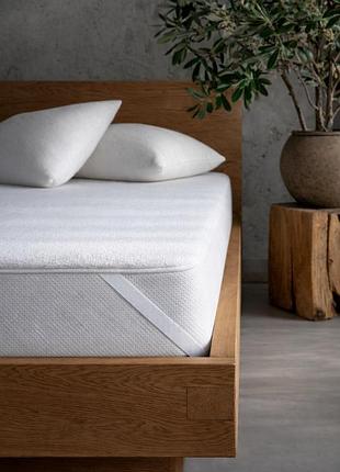 Наматрасник aqua stop ecotton 90х200 см premium comfort водонепроницаемый с резинкой по углам