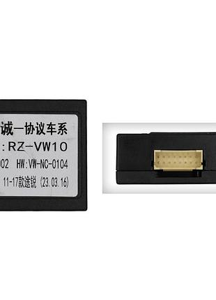 Перетворювач сигналу серії qiv адаптер can-bus volkswagen qbr vw0170 (rz-vw10)