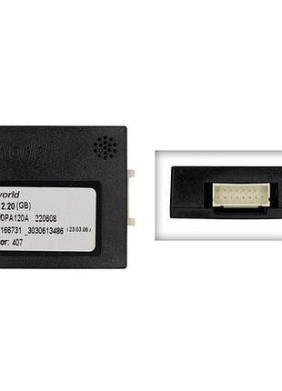 Перетворювач сигналу серії qiv адаптер can-bus peugeot qbr pg0966 (hiworld pa12.20)