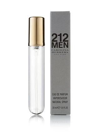 Мужской мини парфюм carolina herrera 212 men 20 мл