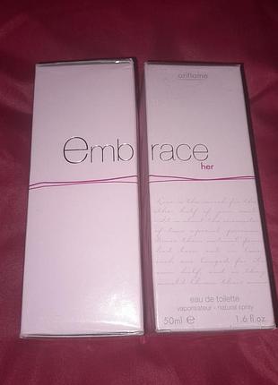 Парфумована вода oriflame  embrace her 50 мл для жінок
