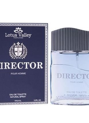 Мужская туалетная вода lotus valley director 100 мл