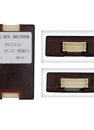 Перетворювач сигналу серії qiv адаптер can-bus lexus qbr lx0616 (lz (hz) es/is)