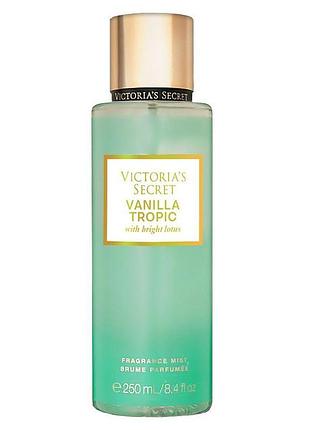 Парфумований спрей для тіла victorias secret vanilla tropic with bright lotus 250 мл
