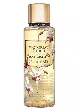Парфумований спрей для тіла victoria's secret bare vanilla la crema 250 мл