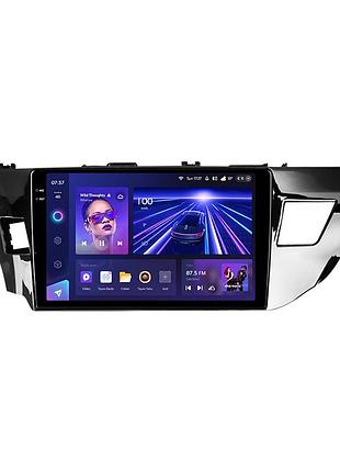 Штатна магнітола серії teyes 2k 360 cc3 6*128gb під toyota corolla 11 2012-2016 (f1) (w2) 10 дюймів