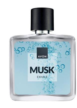 Туалетна вода avon musk marine exhale = avon pure (75 мл)